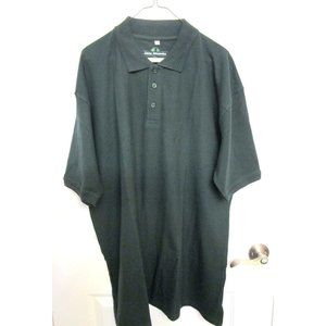 Jason Alexander Men's polo type shirt with collar - Green - XL - New without tag